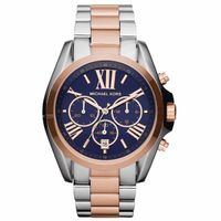 Damski Zegarek Michael Kors Bradshaw MK5606 – Bi-Color z Granatową Tarczą