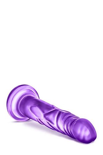 dildo żelowe blush b yours sweet n hard 5 fioletowe z przyssawką na Arena.pl