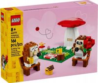 KLOCKI LEGO SEASONAL 40711 PIKNIK PARY JEŻYKÓW NA PREZENT WALENTYNKI +TORBA