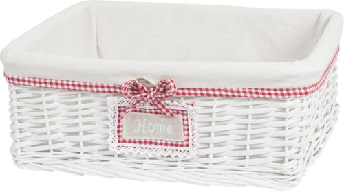 Kosz wiklinowy koszyk Biały 518E na Arena.pl