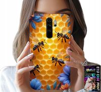 ETUI DO XIAOMI REDMI 9 - PSZCZOŁY UL PLASTER MIODU PLECKI CASE