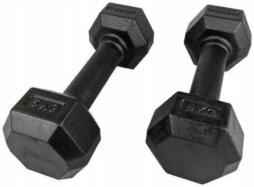 Hantla żeliwna hexagonalna HEX 5 kg na Arena.pl