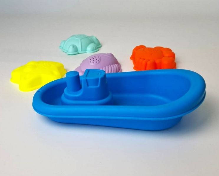 zabawki do piaskownicy Statek - niebieski zdjęcie 3