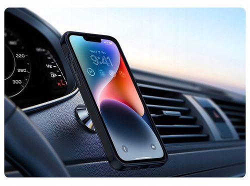 ETUI DO IPHONE 13 14 MAGSAFE PLECKI WZMACNIANE ANTI-SHOCK MATT CASE + SZKŁO na Arena.pl