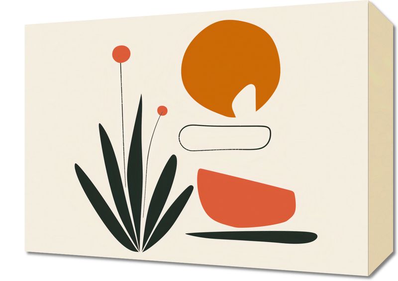 Obraz 40x30cm Abstrakcyjny Zen zdjęcie 1