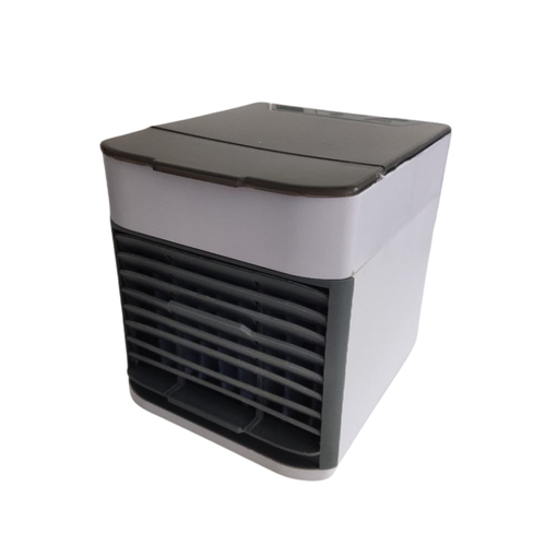 KLIMATOR MINI NA WODĘ I LÓD USB PRZENOŚNY MAŁY WENTYLATOR NAWILŻACZ 3W1 na Arena.pl