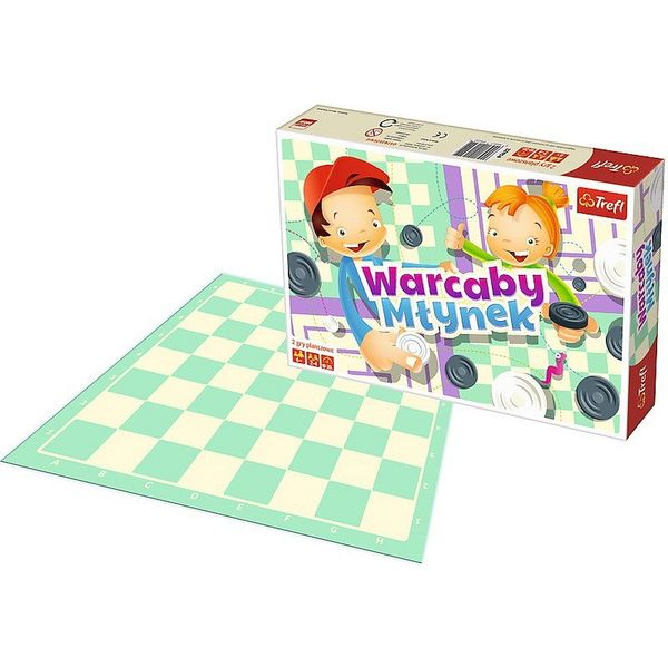 TREFL 01622 Gra Warcaby Młynek 6+* zdjęcie 2