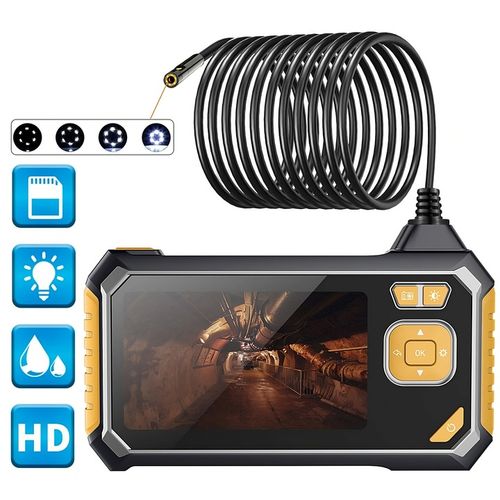 KAMERA INSPEKCYJNA ENDOSKOP 3M LCD HD 4,3" 8MM FULL HD 360° MICRO SD 64GB na Arena.pl