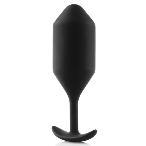 b-vibe snug plug 4 black - anatomiczny model silikonowy 255g na Arena.pl