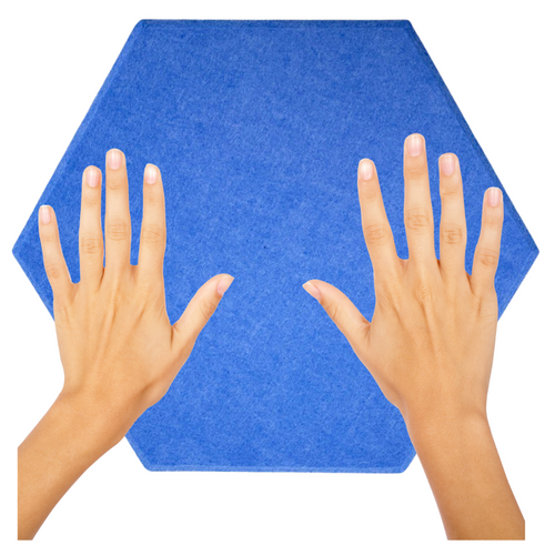 Panele Ścienne Filcowe 3D Heksagon Zagłówek Samoprzylepne Akustyczne Soft na Arena.pl