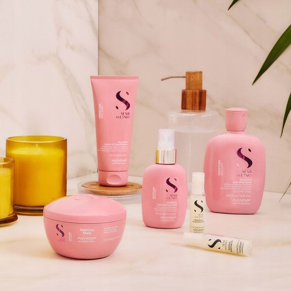 ALFAPARF SEMIdiLINO MOISTURE NUTRITIVE Maska nawilżająca włosów suchych 500 zdjęcie 2