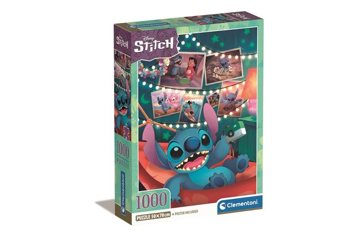CLE puzzle 1000 Compact Disney Stitch 39793 zdjęcie 1