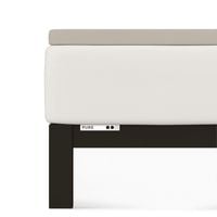 Prześcieradło Topper Schlafgut 140 x 200cm-160 x 220cm Sand Mid 496