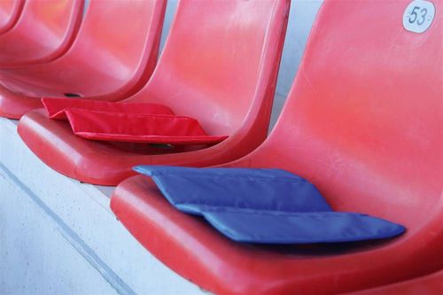 Wygodna poduszka PERFECT PLACE, niebieski na Arena.pl