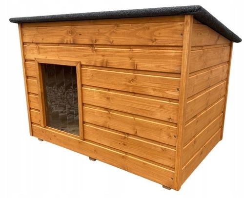 Buda dla Psa Premium Ocieplona Podłoga i Dach 2XL 96 x 65 Teak na Arena.pl