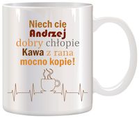 Kubek prezent na Andrzejki dla Andrzeja z nadrukiem
