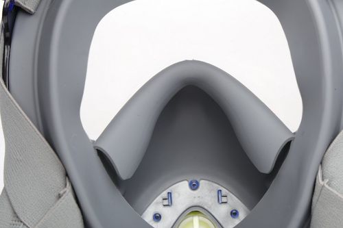 Maska do nurkowania Pełnotwarzowa z rurką fajką Pro5 Okulary od snurkowania na Arena.pl