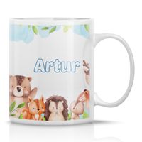 Prezent Na Dzień Dziecka Kolorowy Kubek Z Imieniem Upominek