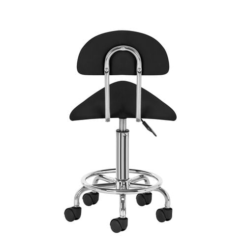 Taboret kosmetyczny 6001 czarny na Arena.pl