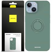 Spacecase Silicone Ring Iphone 14 Dark Green