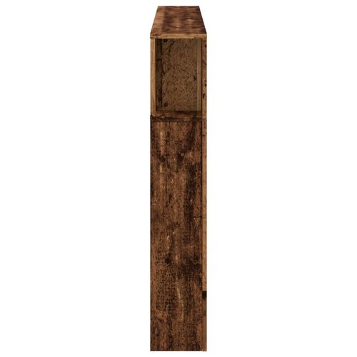 Wezgłowie łóżka z LED, stare drewno, 160x18,5x103,5 cm na Arena.pl