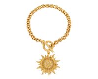 bransoletka z greckim słońcem z kolekcji olimpia ( b23/zwe/90au)