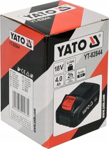 YATO AKUMULATOR BATERIA LITOWO JONOWA 4,0Ah 4Ah 18V YT-82844 DO ŁADOWARKI na Arena.pl