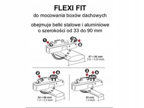 BOX DACHOWY INTER PACK STELLA 480 KEVLAR CZARNY FLEXI FIT do każdej belki na Arena.pl