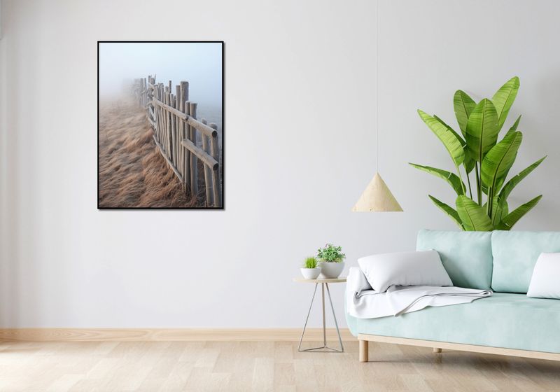 Plakat 75x100cm Mgła nad Wydmami zdjęcie 4