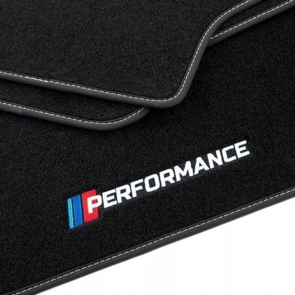 Dywaniki welurowe LOGO M BMW 7 E65 2002-2008 zdjęcie 1