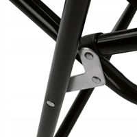 FOTELE Składane TURYSTYCZNE Wędkarskie na RYBY GRANATOWE KRZESŁO Tadar 2szt