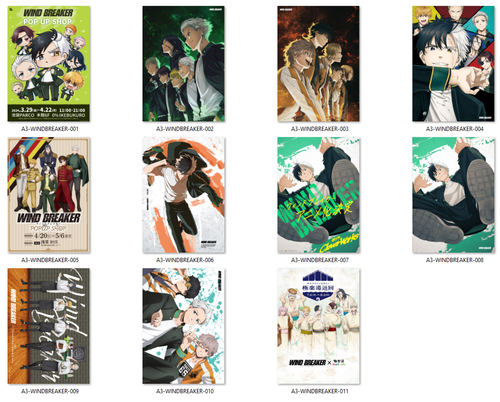 Pocztówka Wind Breaker DO WYBORU na Arena.pl