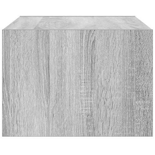 Szafka pod TV z LED, szary dąb sonoma, 75x35,5x25 cm na Arena.pl