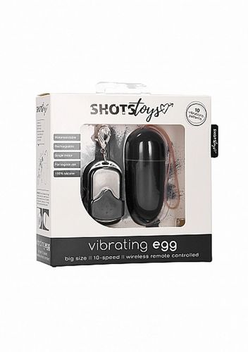 10 Speed Remote Vibrating Egg   Big   Black na Arena.pl