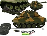 CZOŁG zdalnie sterowany GĄSIENICOWY na pilot RC zielony