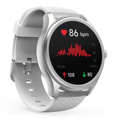 Smartwatch HAMA Fit Watch 5010 Srebrny na Arena.pl