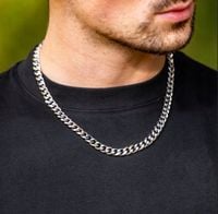 ŁAŃCUSZEK Srebrny Męski Pancerka DIAMENTOWANY WŁOSKI Łańcuch + GRATIS