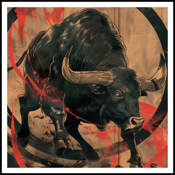Plakat 90x90cm Bycza Niezłomność zdjęcie 3