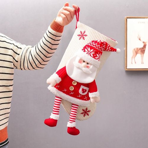 ZESTAW 2 x SKARPETA ŚWIĄTECZNA NA PREZENTY 3D XXL na Arena.pl