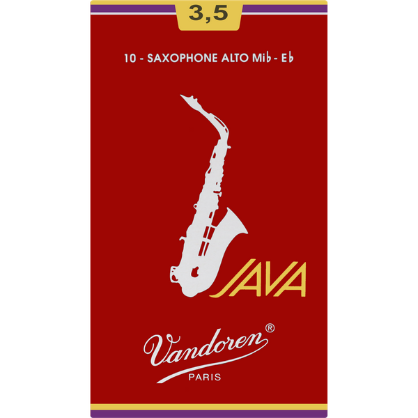 Stroik saksofon altowy alt 3,5 Vandoren JAVA Filed Red SR2635R 1 szt. zdjęcie 5