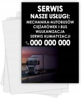 Ulotki A5 reklamowe firmowe 5000szt dużo różnych wzorów SERWIS MECHANIKA