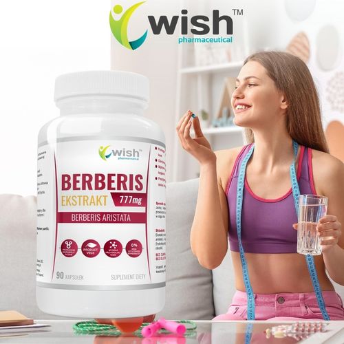 BERBERIS 777mg Niski Cukier Apetyt Odchudzanie Berberys Berberyna 90 kap na Arena.pl