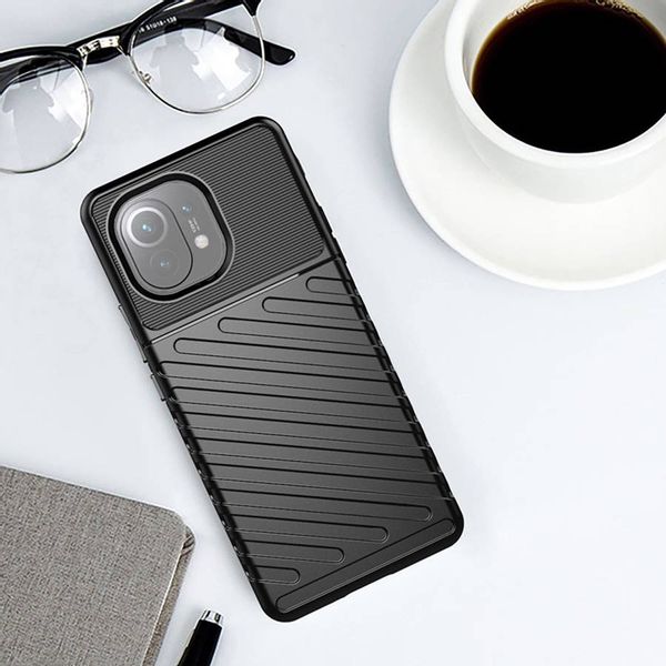 Etui Xiaomi Mi 11 Pancerne Thunder Czarne zdjęcie 9