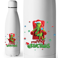 Termos - Butelka Termiczna - Grinch - Świąt nie będzie!