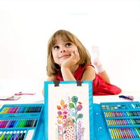 Zestaw Artystyczny Do Malowania W Walizce 208El.