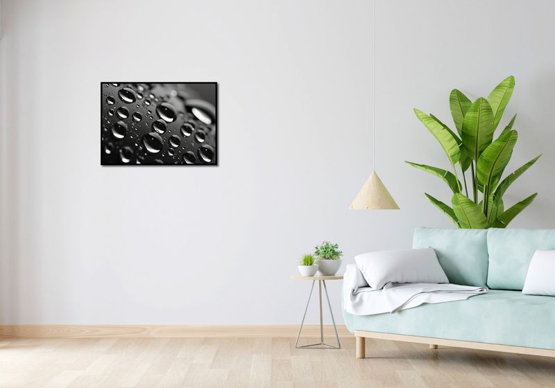 Plakat 70x50cm Mikrokosmos Kropelek zdjęcie 4