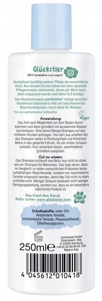 Szampon Dla Psów Gluckstier - Parfumfrei zdjęcie 2