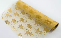 organza 36cm x 4,5m kremowa orgboż-0004krem