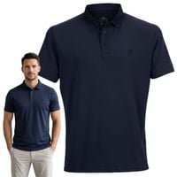 koszulka polo ptn kpy-02l-2756 navy