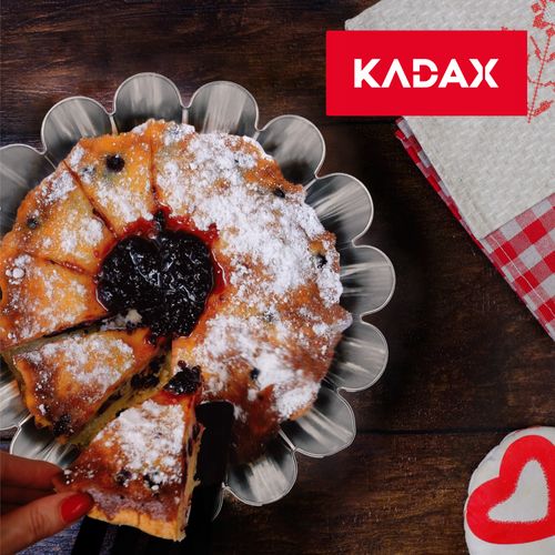 FORMA BLACHA Z KOMINEM DO PIECZENIA BABKI 22cm na Arena.pl